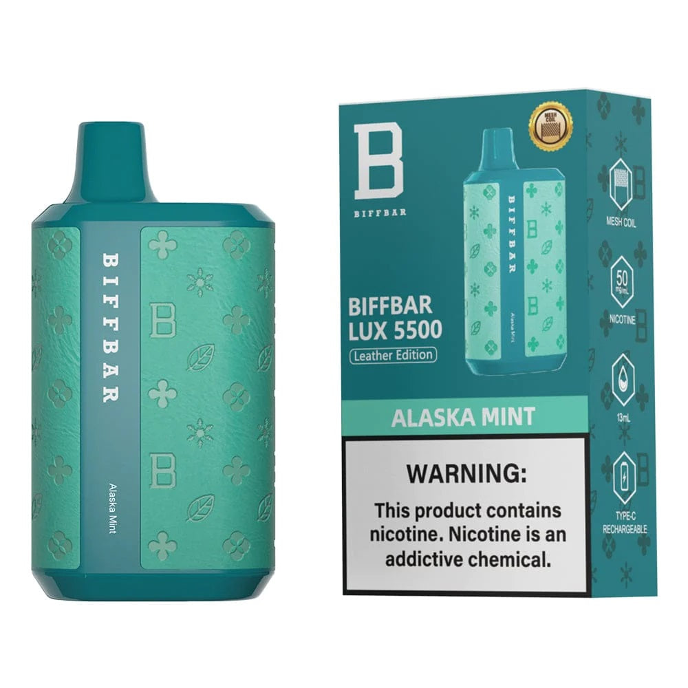 Biff Bar Alaska Mint - 5500 Leb Flame Biff Bar Alaska Mint - 5500 Leb Flame