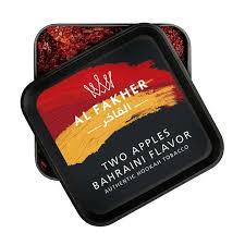 Al Fakher Two Apple BAHRAINI Hookah Shisha Tobacco 250g