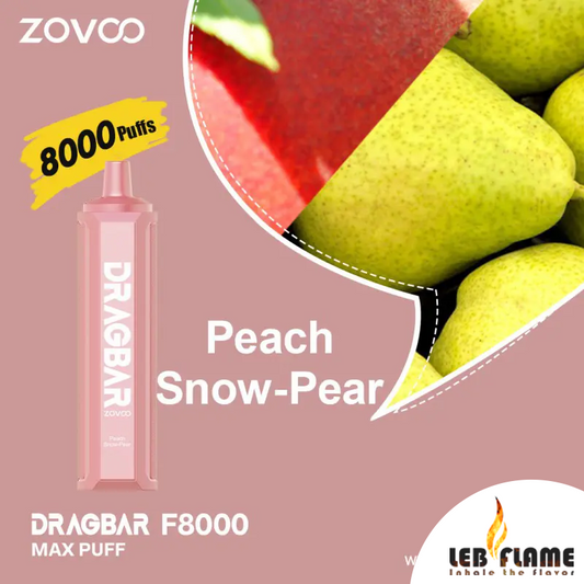 Drag Bar Peach Snow Pear - 8000