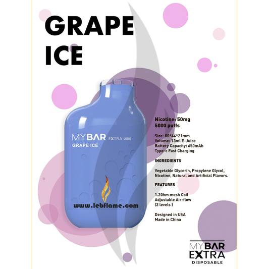 My Bar Extra Grape Ice - 5000