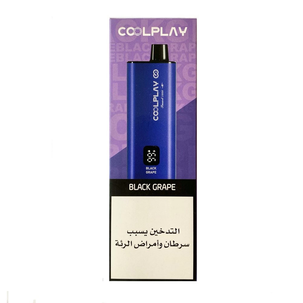COOLPLAY 5000 Puffs  Black Grape