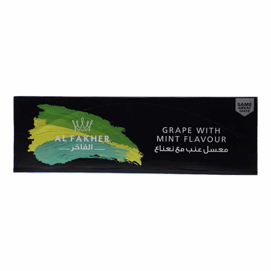 Al Fakher GRAPE WITH MINT Hookah Shisha Tobacco 50gx10