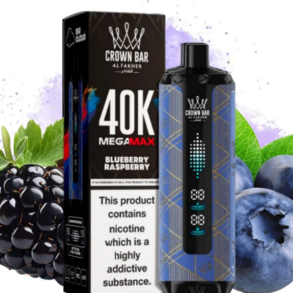 Al Fakher Crown Bar Mega Max 40K puffs