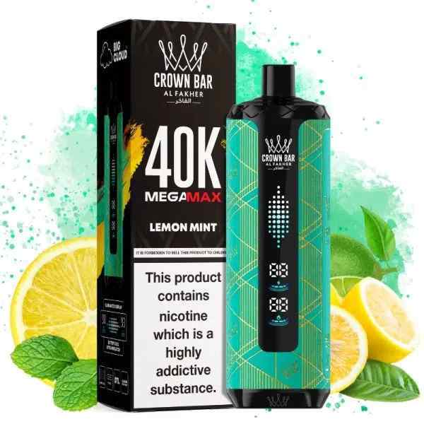 Al Fakher Crown Bar Mega Max 40K puffs