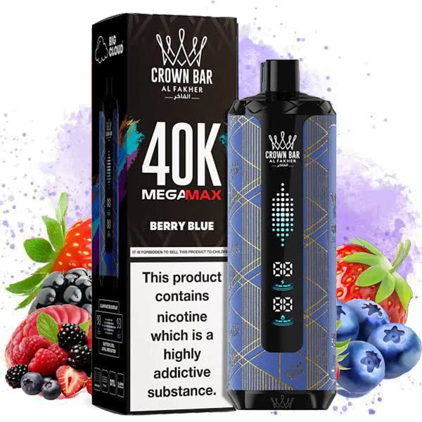 Al Fakher Crown Bar Mega Max 40K puffs