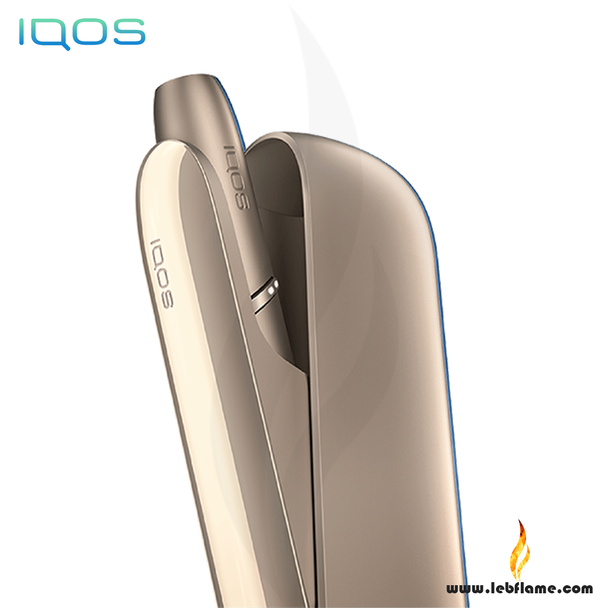 IQOS 3 DUO - Brilliant Gold – Leb Flame